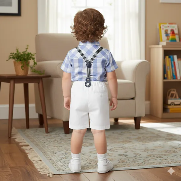 Stylish_Baby_Boy_Party_Wear_Shirt_&_Shorts_Set_With_Suspenders_&_Bow_Tie