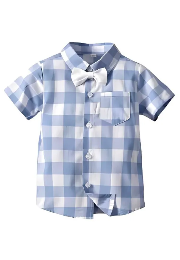 Stylish_Baby_Boy_Party_Wear_Shirt_&_Shorts_Set_With_Suspenders_&_Bow_Tie