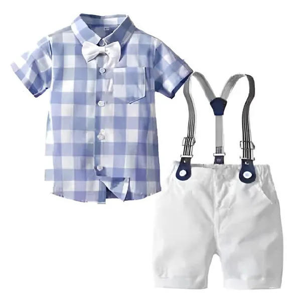 Stylish_Baby_Boy_Party_Wear_Shirt_&_Shorts_Set_With_Suspenders_&_Bow_Tie