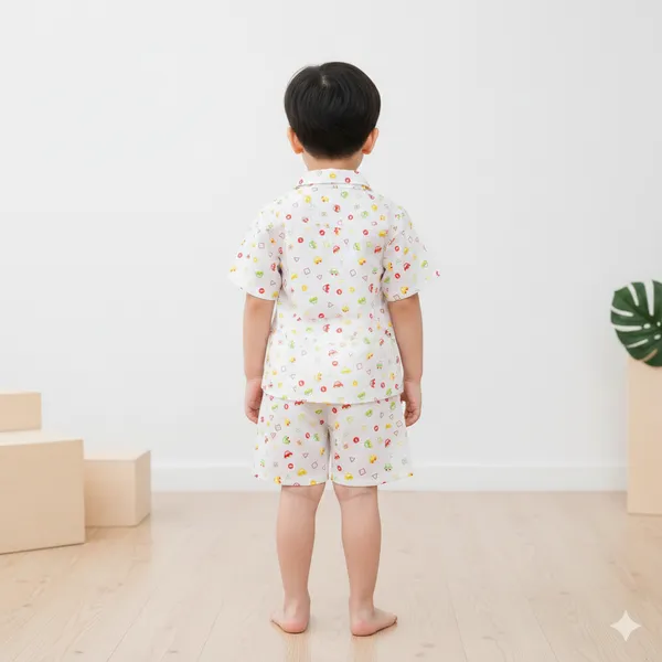 Cool_Cub_Multicolor_Print_Boys_Shirt_&_Shorts_Set
