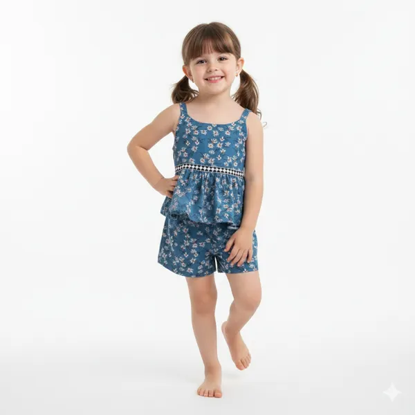 Froquiliz_Blue_Blossom_Girls_Co-ord_Set