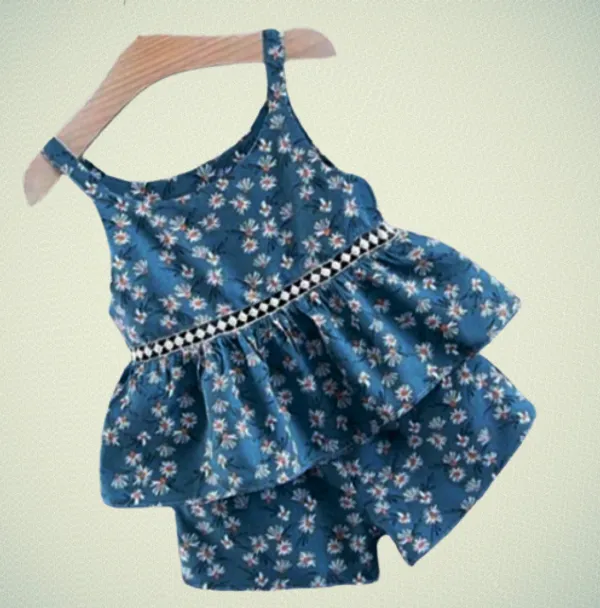 Froquiliz_Blue_Blossom_Girls_Co-ord_Set