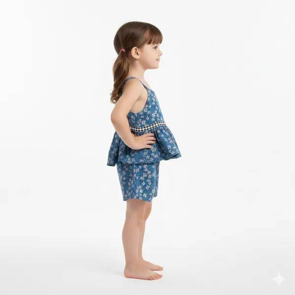 Froquiliz_Blue_Blossom_Girls_Co-ord_Set