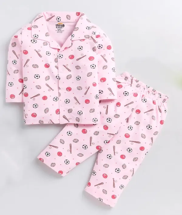 Froquiliz_Boys_Cartoon_Sports_Sleepwear_Set