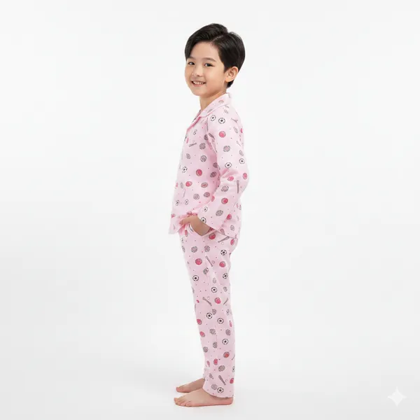 Froquiliz_Boys_Cartoon_Sports_Sleepwear_Set