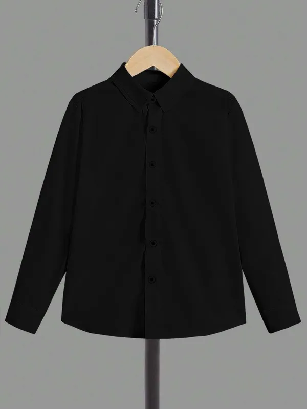 Froquiliz_Boys_Classic_Black_Full_Sleeve_Shirt