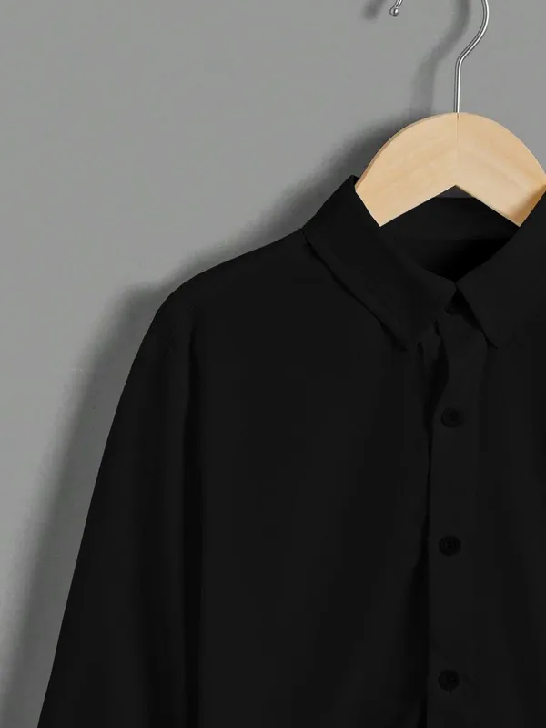 Froquiliz_Boys_Classic_Black_Full_Sleeve_Shirt