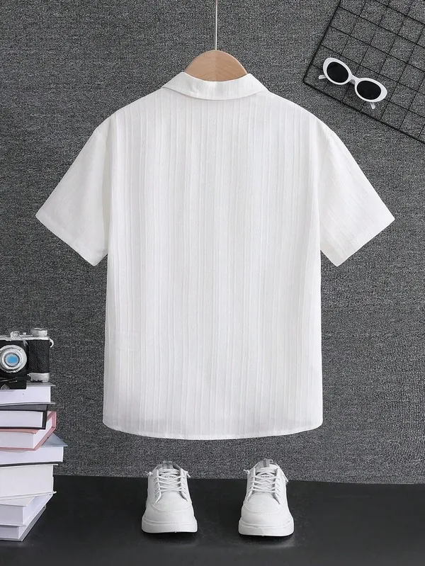 Froquiliz_Boys_Classic_White_Half_Sleeve_Shirt