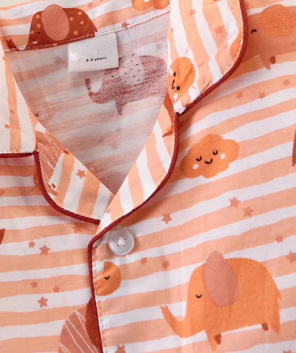 Froquiliz_Boys_Cute_Elephant_Print_Nightwear_Set