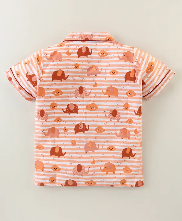 Froquiliz_Boys_Cute_Elephant_Print_Nightwear_Set