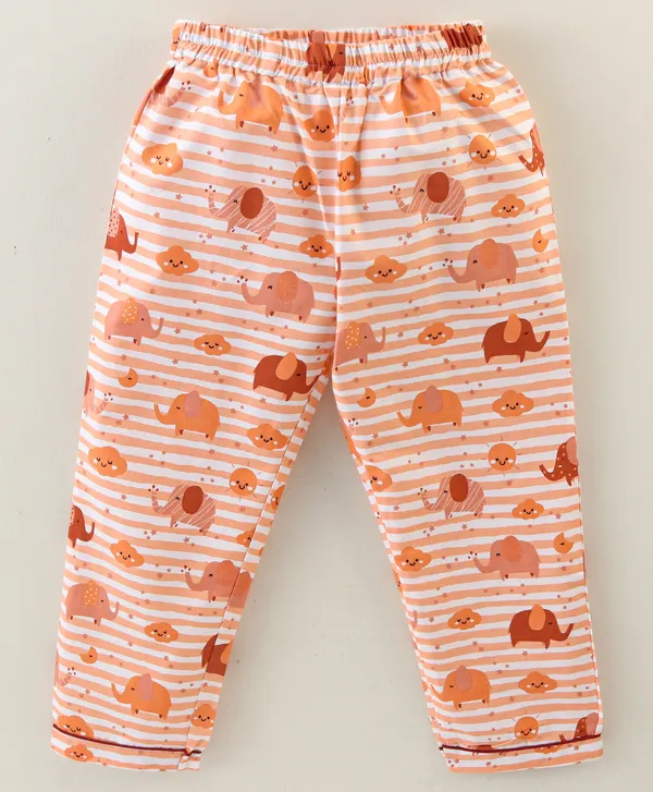 Froquiliz_Boys_Cute_Elephant_Print_Nightwear_Set