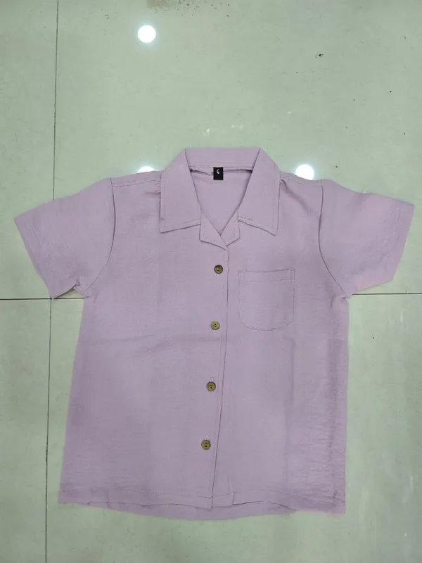 Froquiliz_Boys_Lavender_Half_Sleeve_Shirt