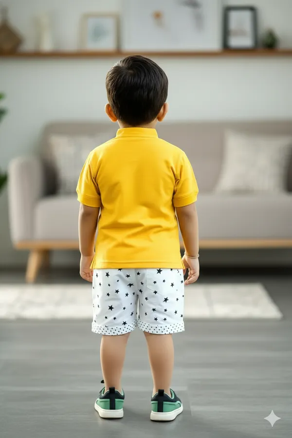 Froquiliz_Boys_Stylish_Combo_Pack_�_Camouflage_Jogger_Set_&_Yellow_Polo_Shorts_(Set_of_2)
