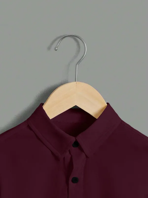 Froquiliz_Elite_Solid_Maroon_Boys_Shirt