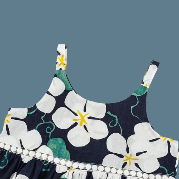 Girls_Floral_Printed_Top_&_Shorts_Set