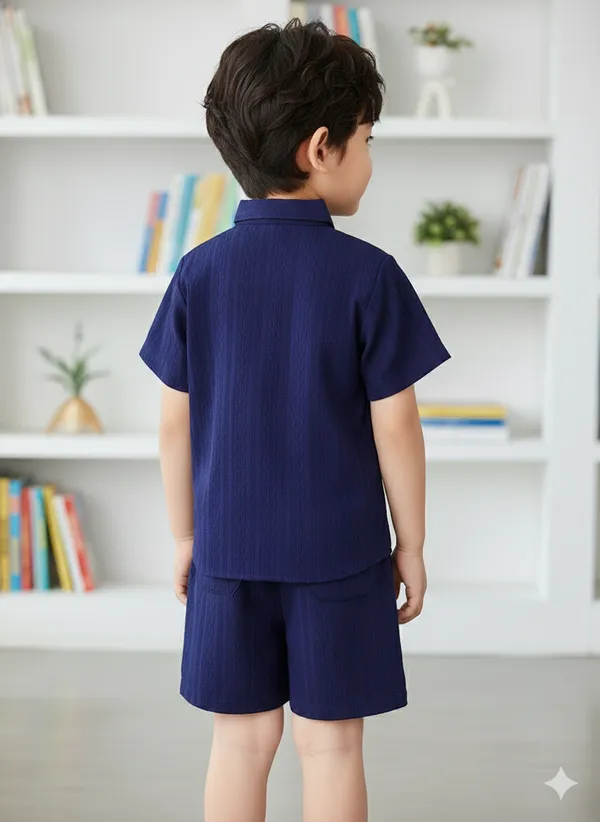 Kids_Navy_Blue_Shirt_&_Shorts_Co-Ord_Set