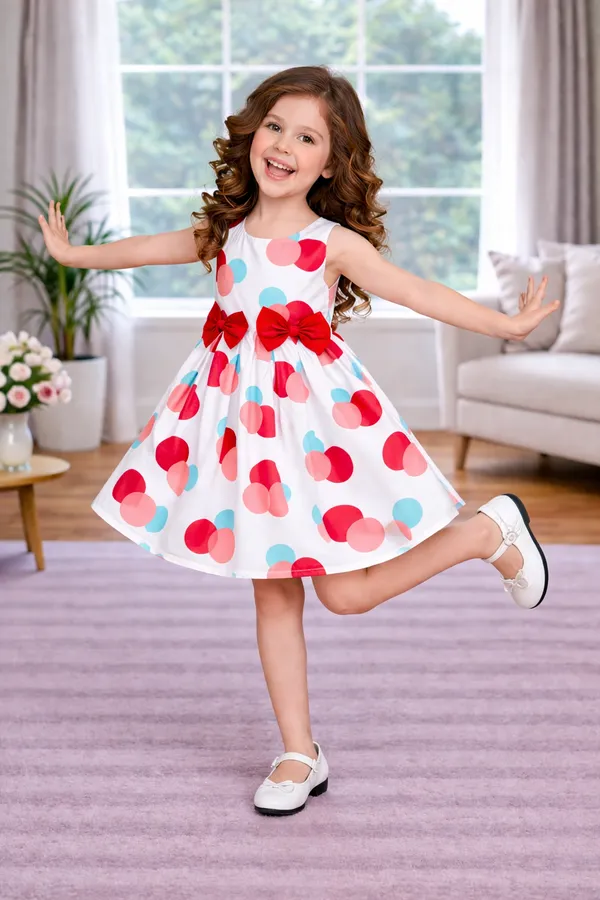 Playful_Polka_Pop_Double_Bow_Flare_Dress_for_Girls