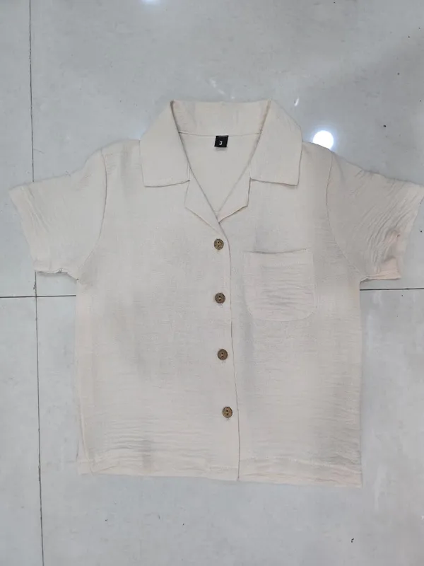 Smart_Look_Beige_Boys_Half_Sleeve_Shirt