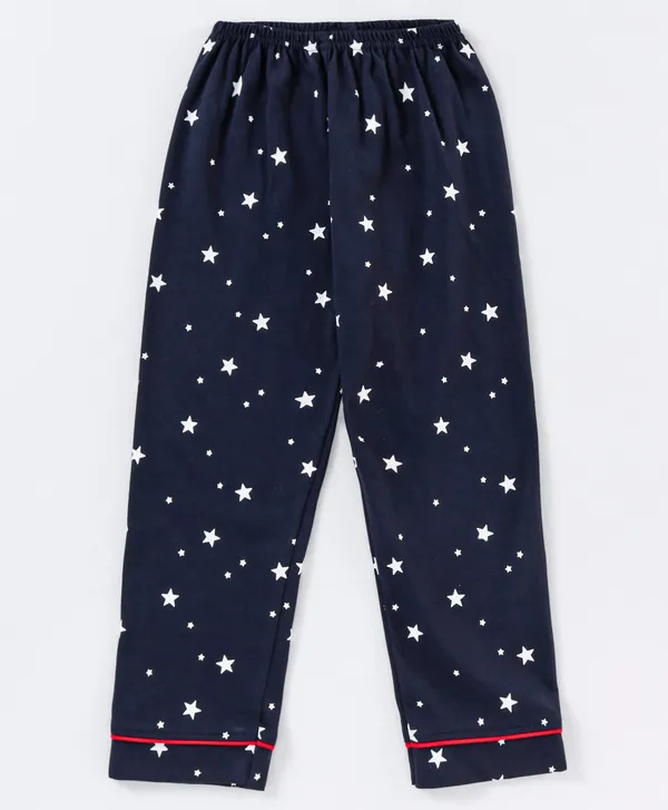 Starry_Night_Kids_Pajama_Set_�_Navy_Blue