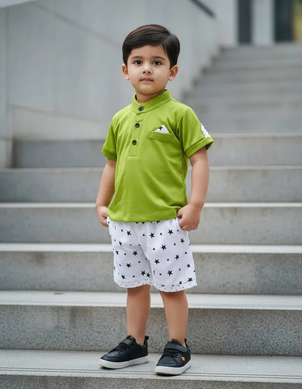 Sunny_Sprout_Polo_&_Star_Shorts_Set