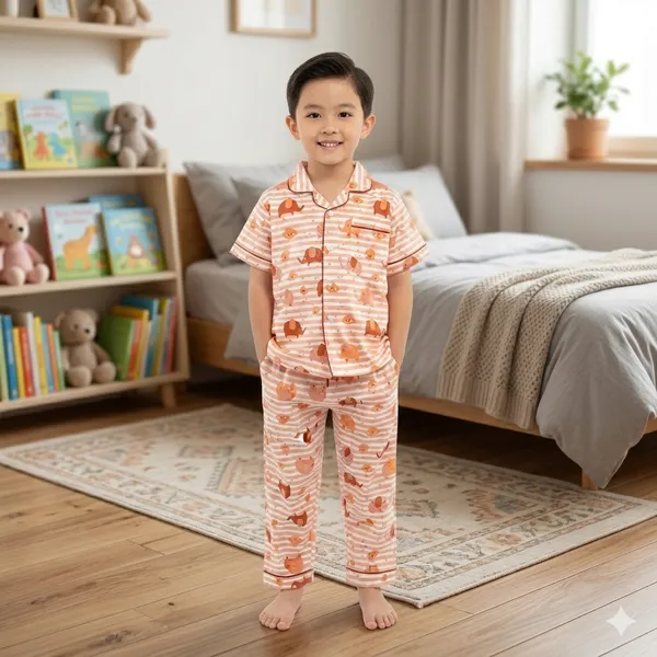 Froquiliz_Boys_Cute_Elephant_Print_Nightwear_Set