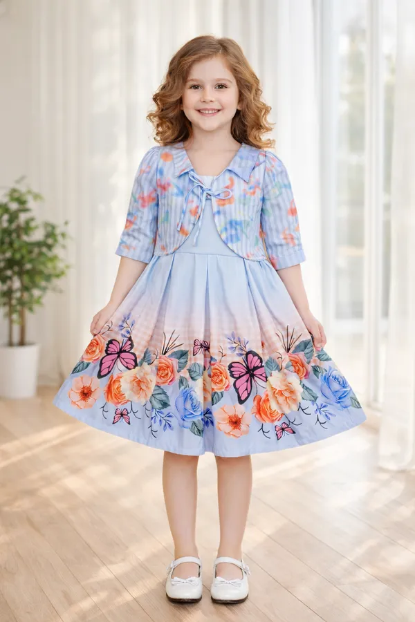 Blue_Blossom_Butterfly_Print_Girls_Dress