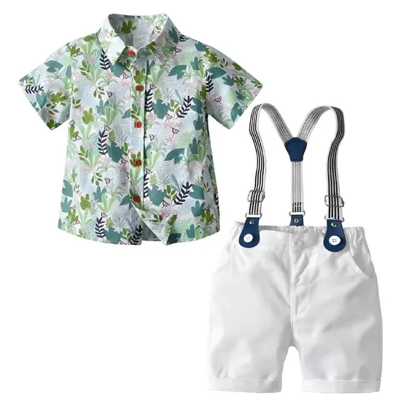 Stylish_Baby_Boy_Party_Wear_Shirt_&_Shorts_Set_With_Suspenders_&_Bow_Tie