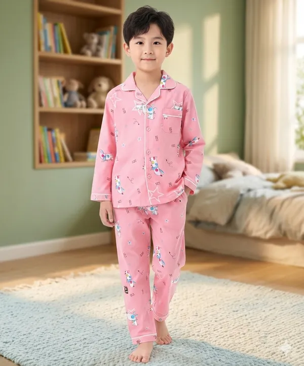 Boys_Pink_Cartoon_Print_Night_Suit_Set