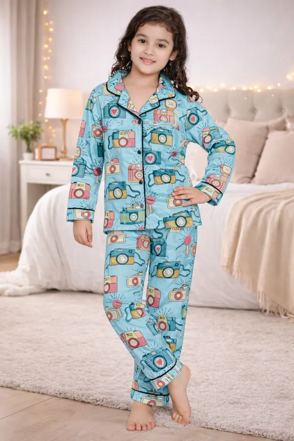 DreamSnap_Camera_Print_Night_Suit_Set