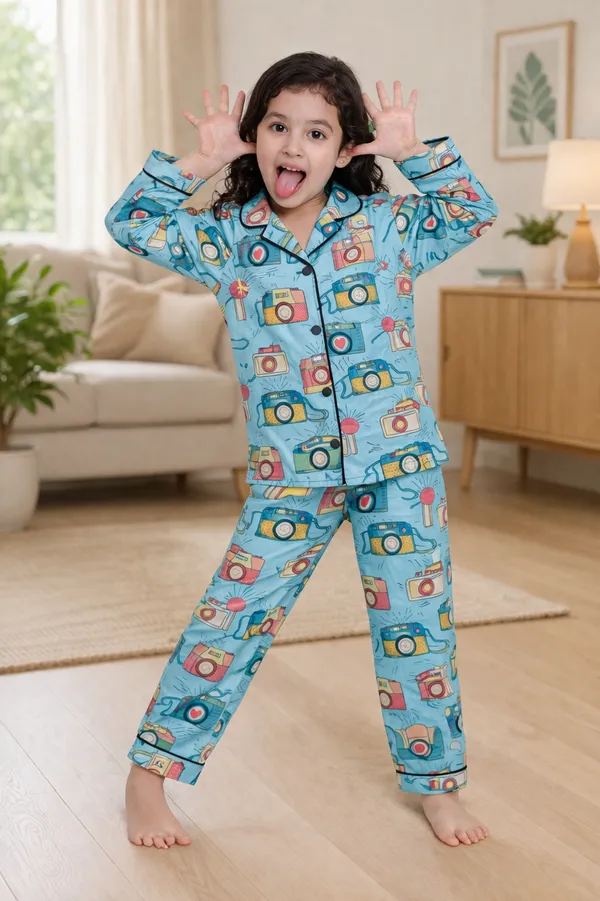DreamSnap_Camera_Print_Night_Suit_Set