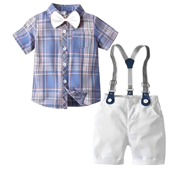 Stylish_Baby_Boy_Party_Wear_Shirt_&_Shorts_Set_With_Suspenders_&_Bow_Tie
