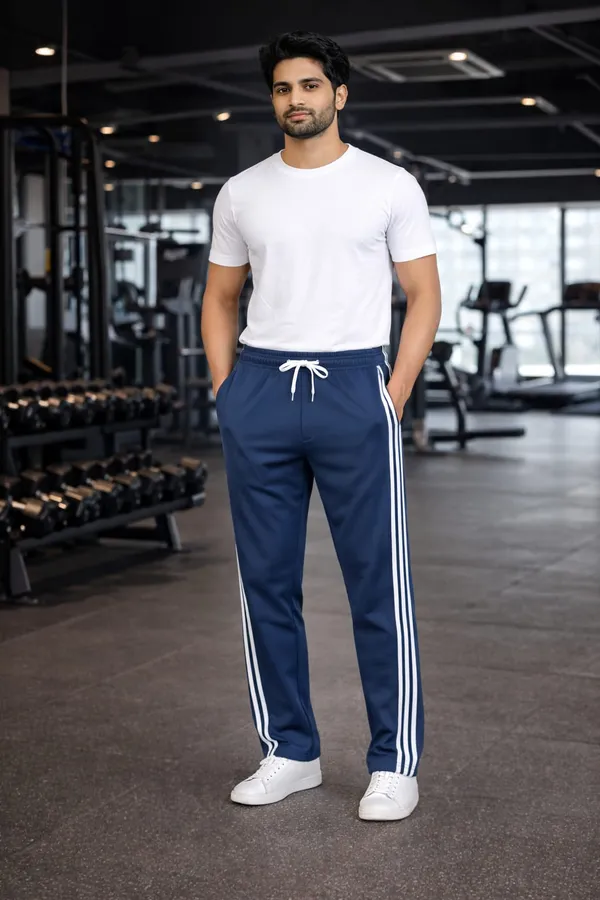 Mens_Side_Stripe_Track_Pant_with_Solid_White_T-Shirt_Combo