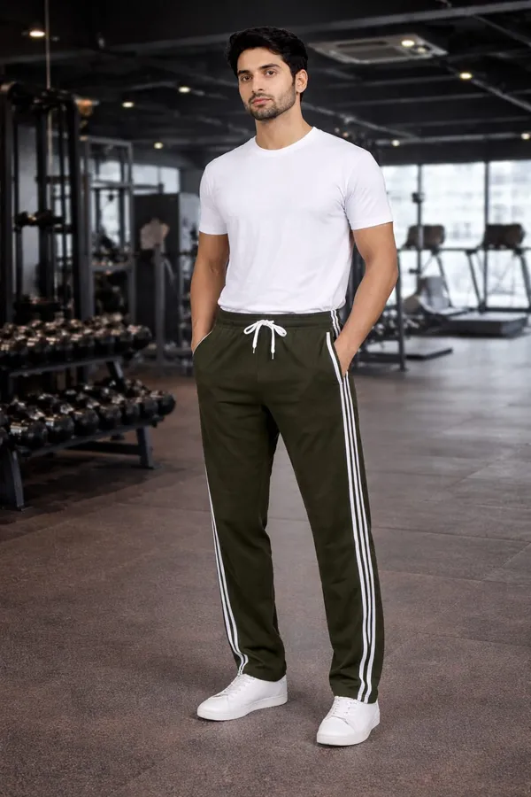 Mens_Side_Stripe_Track_Pant_with_Solid_White_T-Shirt_Combo