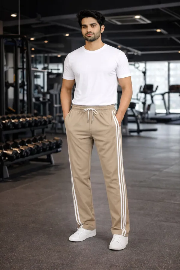 Mens_Side_Stripe_Track_Pant_with_Solid_White_T-Shirt_Combo