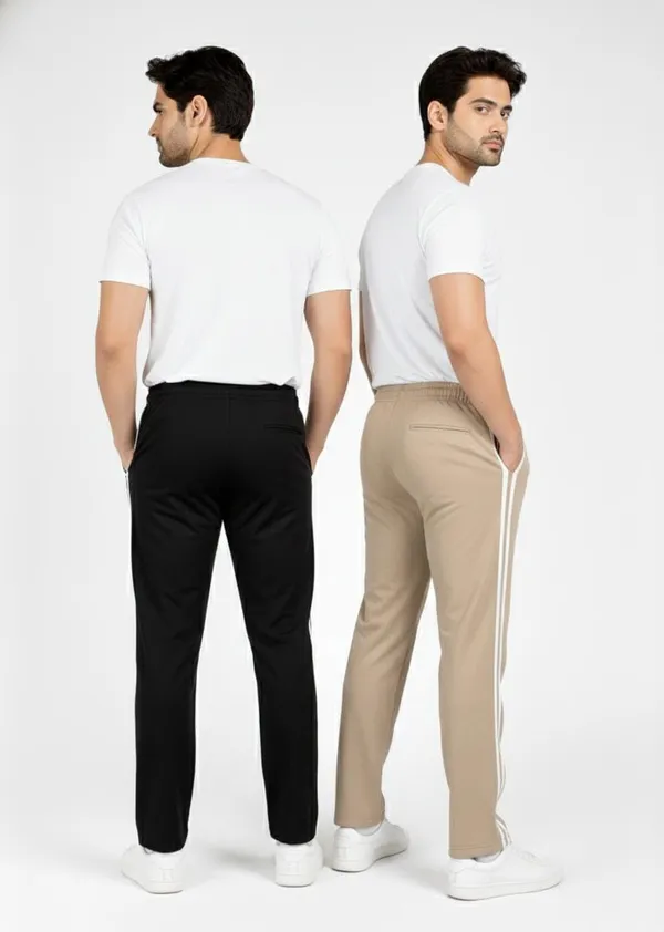 Pack_of_2_Mens_Solid_White_T-Shirt_with_Side_Stripe_Track_Pant