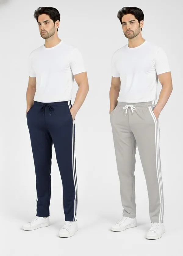 Pack_of_2_Mens_Solid_White_T-Shirt_with_Side_Stripe_Track_Pant