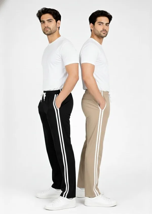 Pack_of_2_Mens_Solid_White_T-Shirt_with_Side_Stripe_Track_Pant