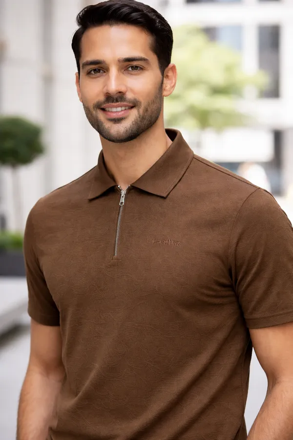 Men's_collar_tshirt_self_design_