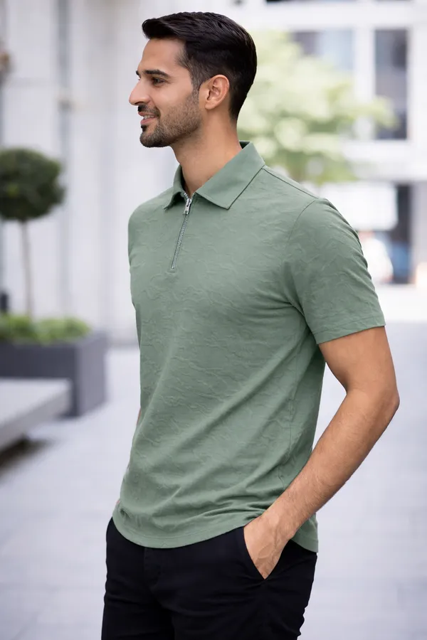 Men's_collar_tshirt_self_design_