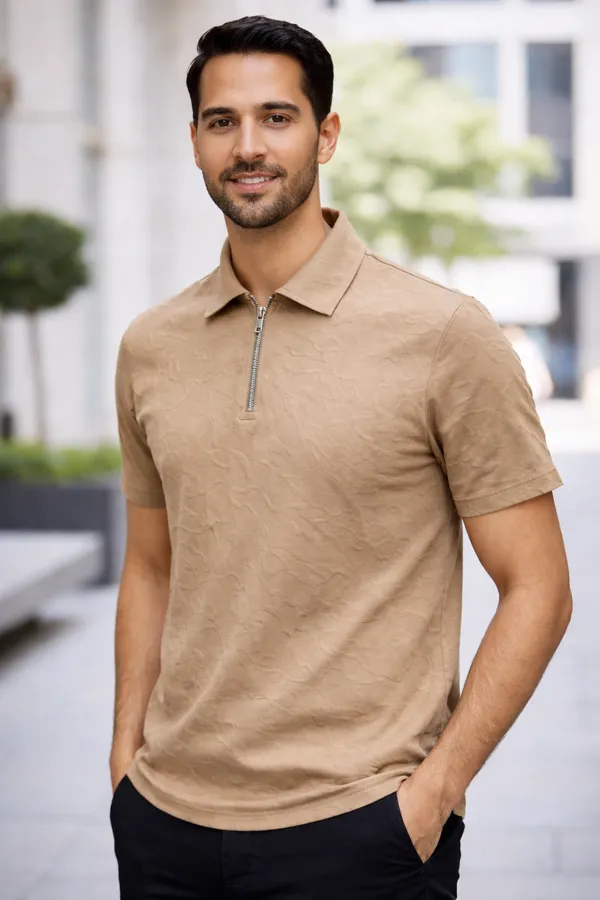 Men's_collar_tshirt_self_design_
