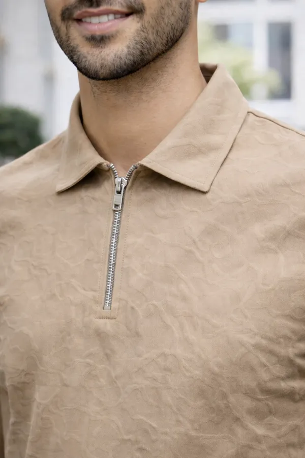 Men's_collar_tshirt_self_design_