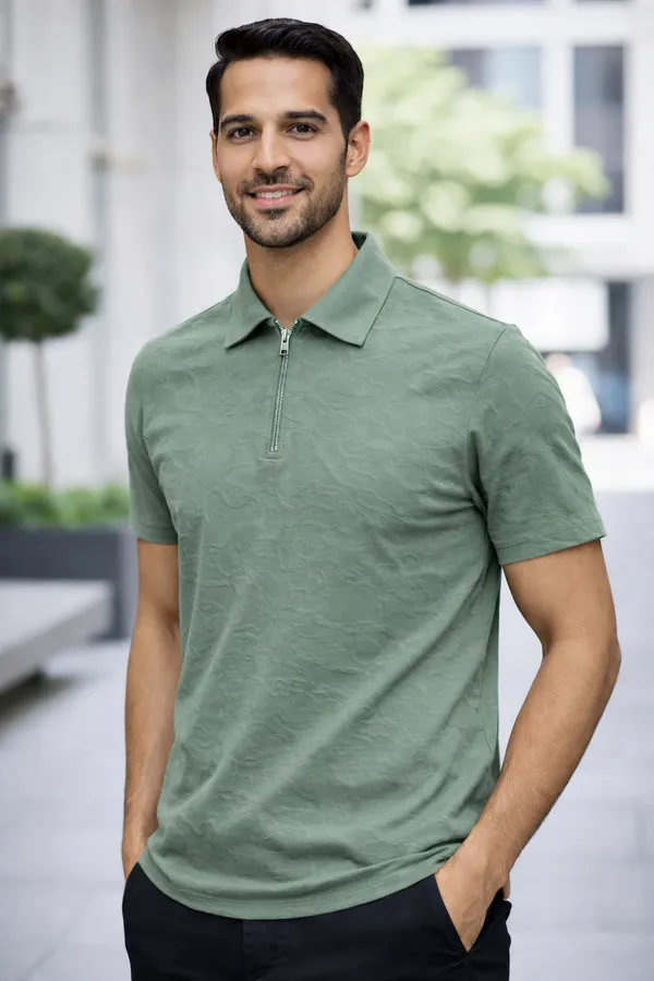 Men's_collar_tshirt_self_design_