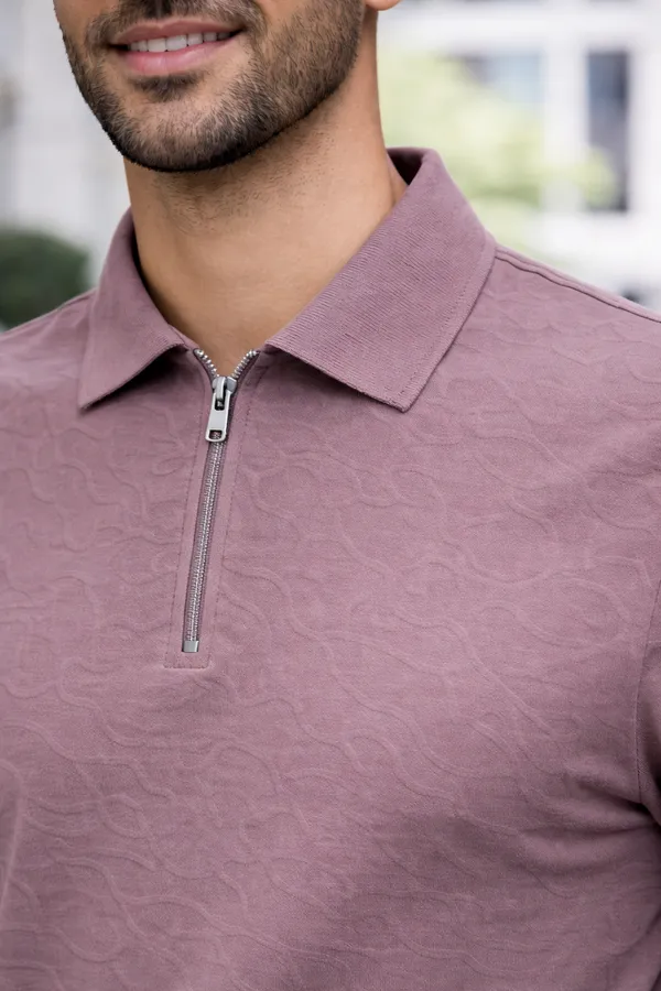 Men's_collar_tshirt_self_design_