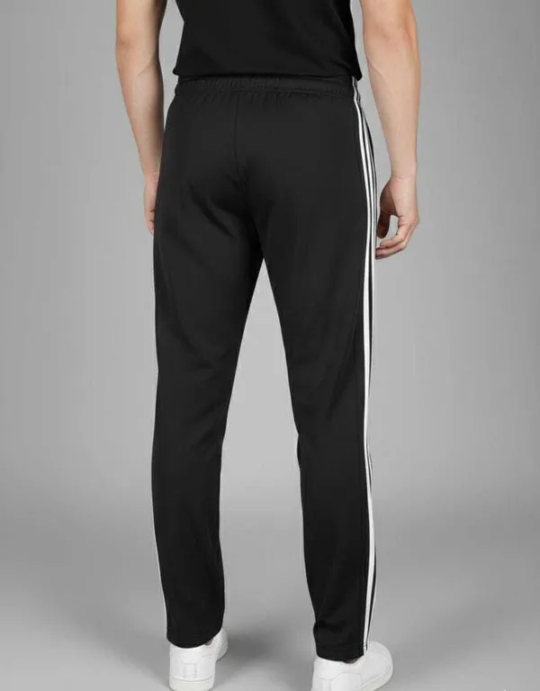 Black_Solid_Striped_Track_Pants_For_Men