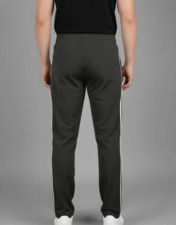 Olive_Solid_Striped_Track_Pants_For_Men