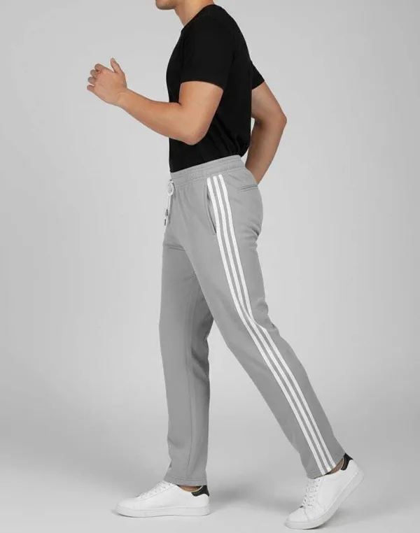 Grey_Solid_Striped_Track_Pants_For_Men