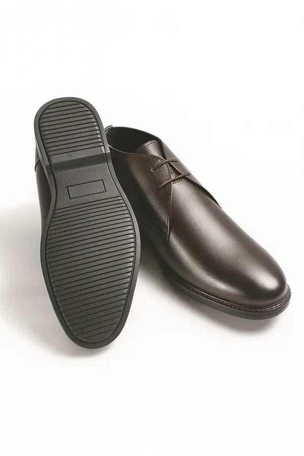 Brown_Genuine_Leather_Chukka_Boots_For_Men