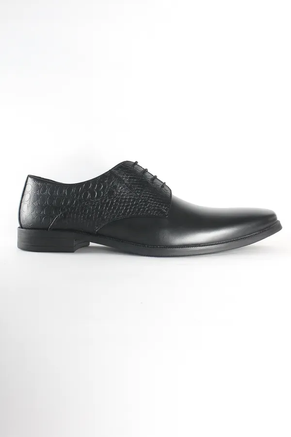 Black_Embossed_Pattern_Leather_Derby_For_Men