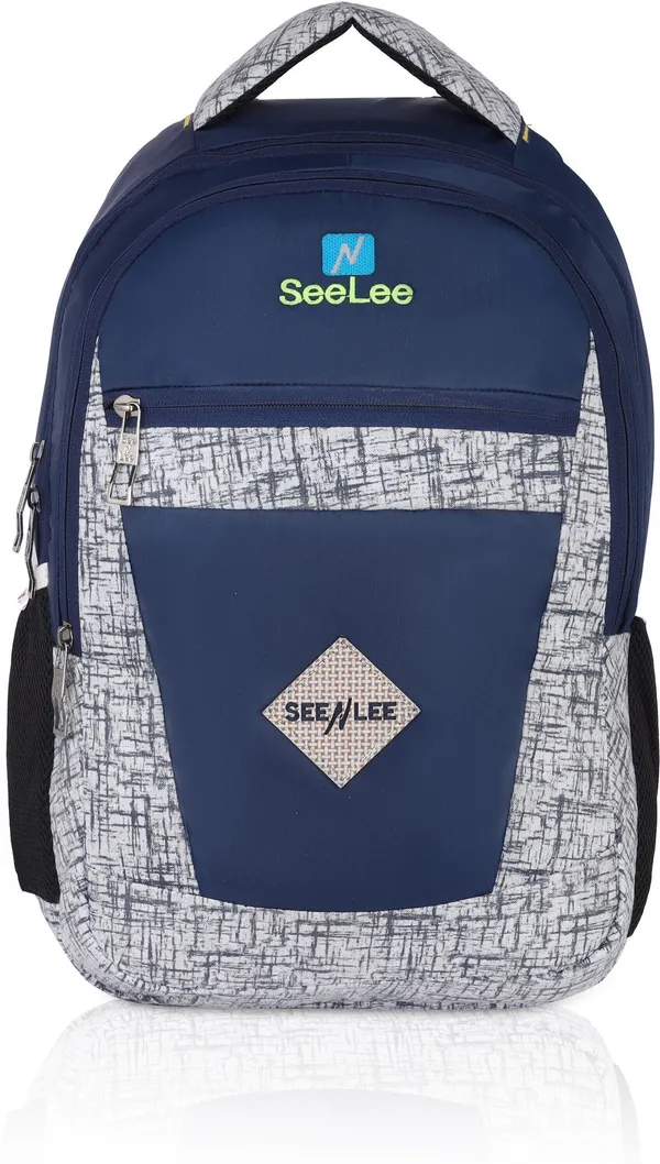 Navy_Blue_Premium_Polyester_,_Nylon_&_Pu_Backpack_For_Men_&_Women