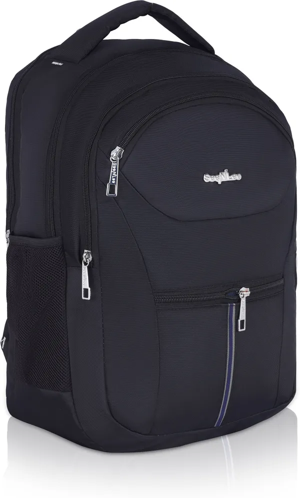 Black_Premium_Polyester_,_Nylon_&_Pu_Backpack_For_Men